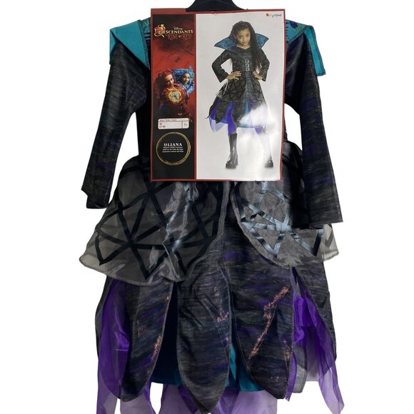 Disguise Disney Descendants Uliana Deluxe Child Costume Halloween Sizes M Or Lg - Picture 2 of 11